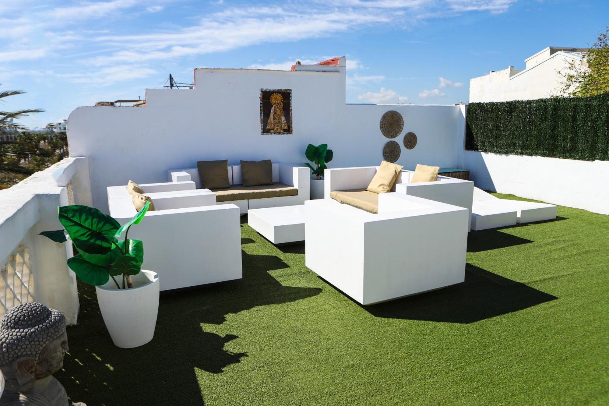 Valencia Luxury - Malvarrosa Beach Bagian luar foto